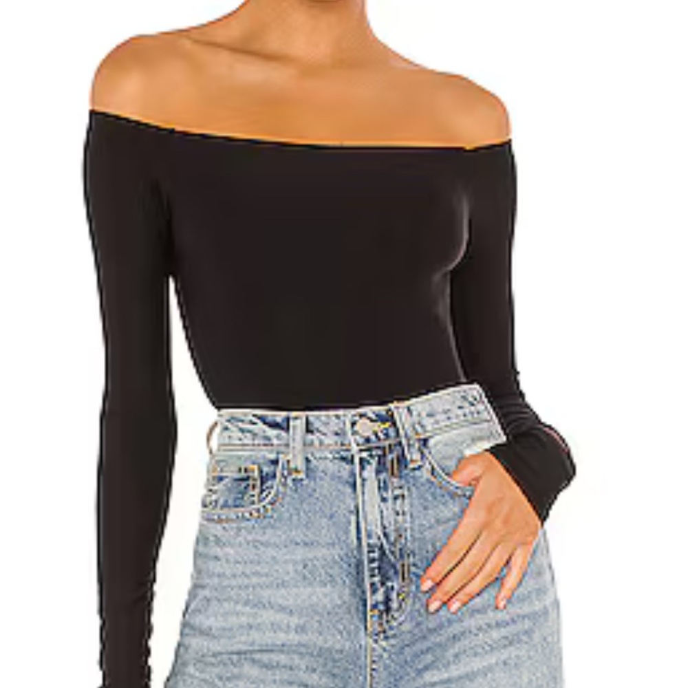 ALIX NYC BAXTER OFF-THE-SHOULDER BODYSUIT